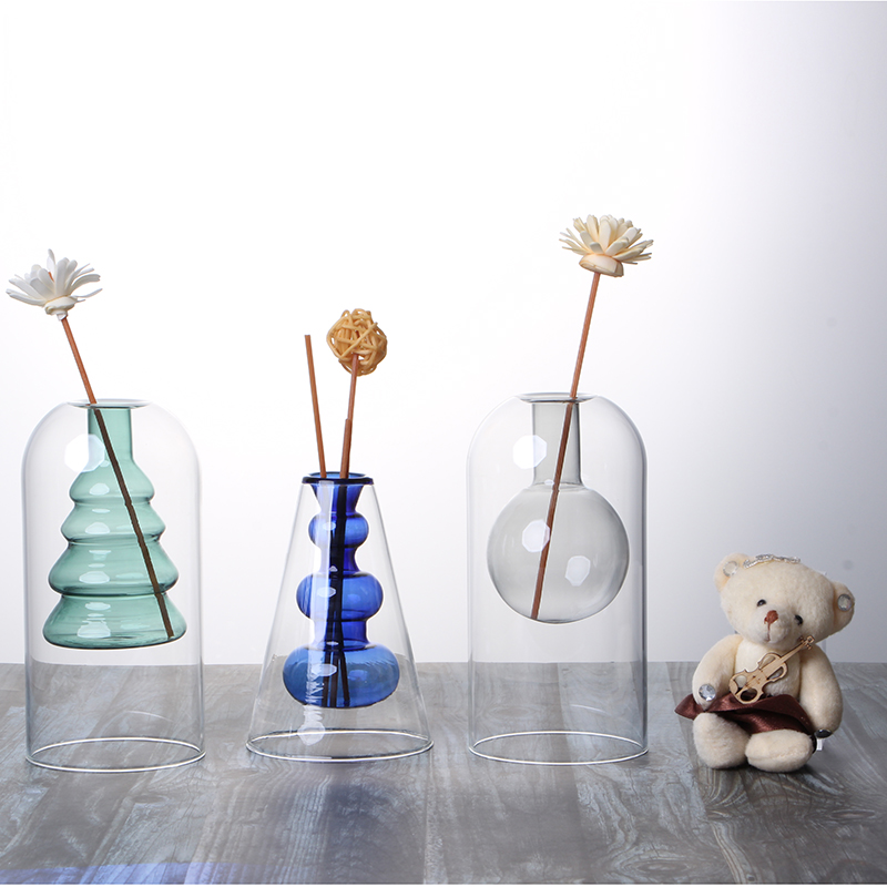 COLOR GLASS AROMATHERAPY VASE