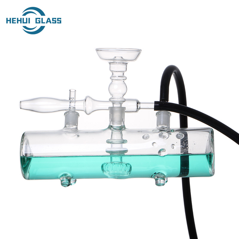 MP5 GLASS HOOKAH SHISHA CLEAR