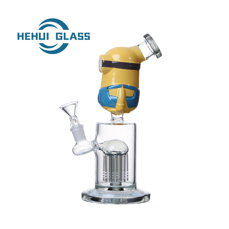 Happy Minions glass bong 3