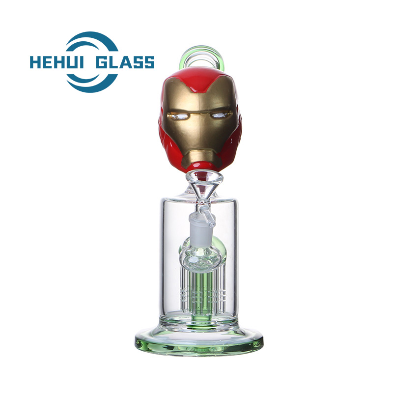 Iron Man glass bong 1