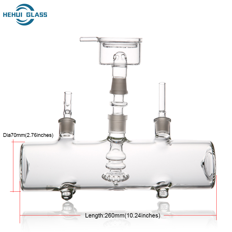 Tamaño de cachimba de cristal mini mp5