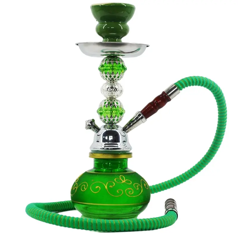 პატარა გოგრის შიშას ჭიქების ნაკრები Shisha Hookah საბითუმო Fancy Travel საბაჟო პორტატული Nargile აკრილის აქსესუარები (7)