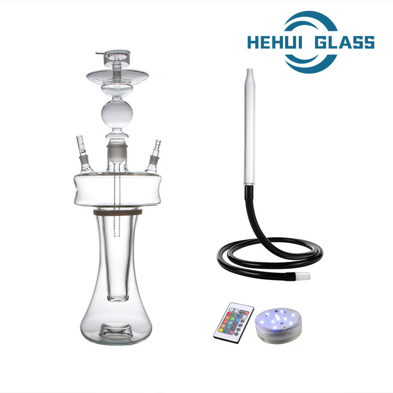 HOOKAH OVNI CON BASE DE VIDRO