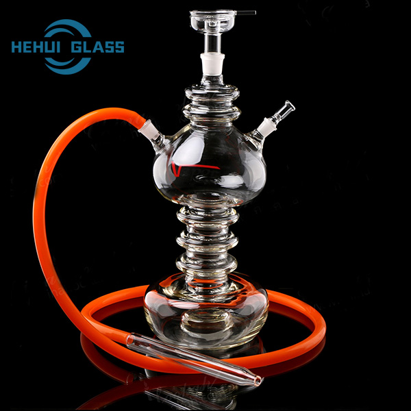 quinque annulos vitrum hookah