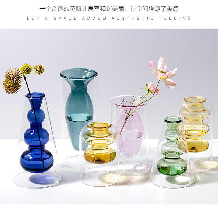 projeto de vaso de vidro