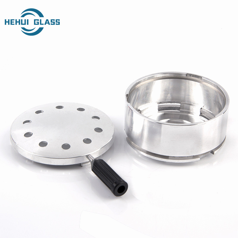 hehui זכוכית אלומיניום סגסוגת מכשיר לניהול חום עם קערה 6