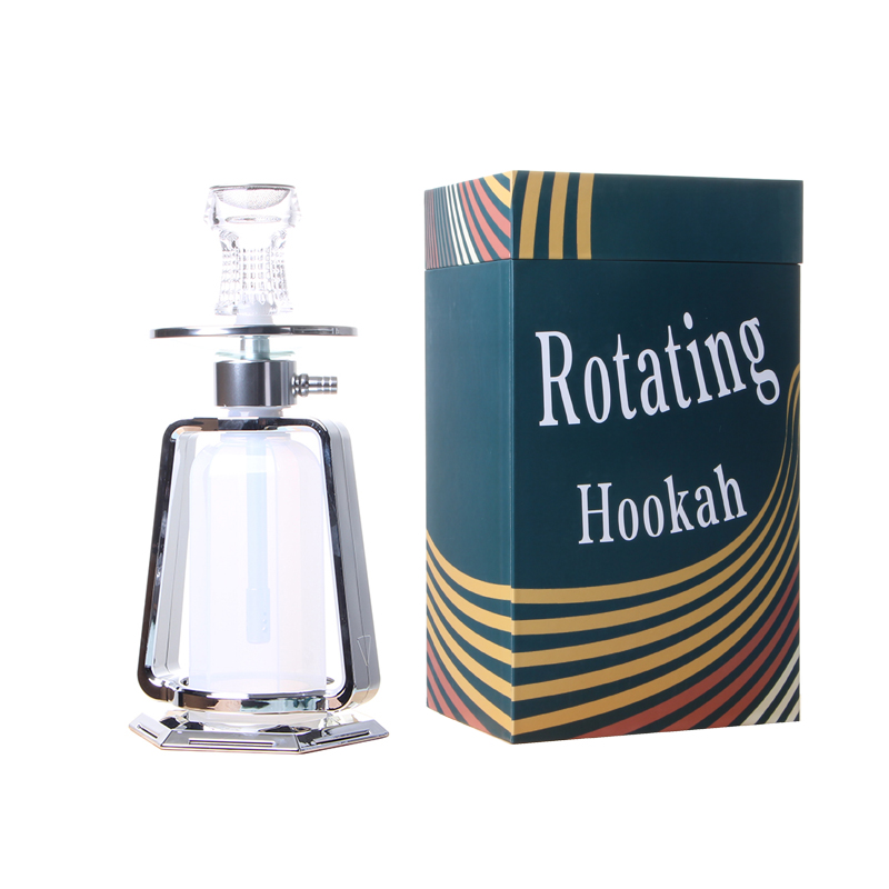 rotating acrylic hookah shisha