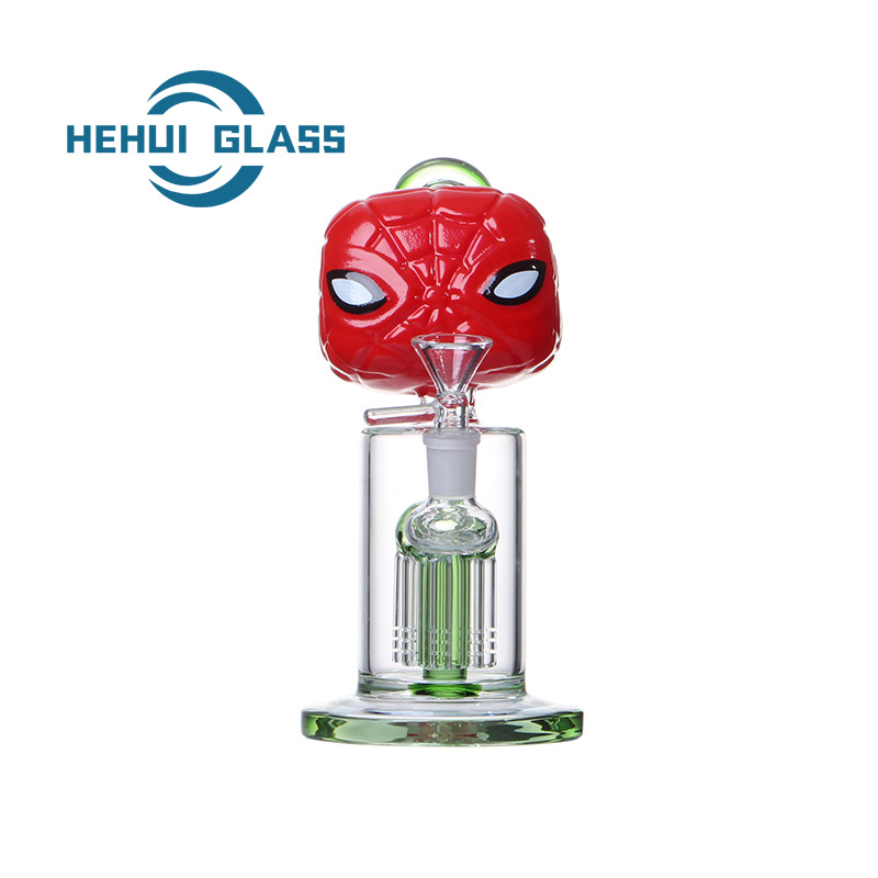 spider man glas bong