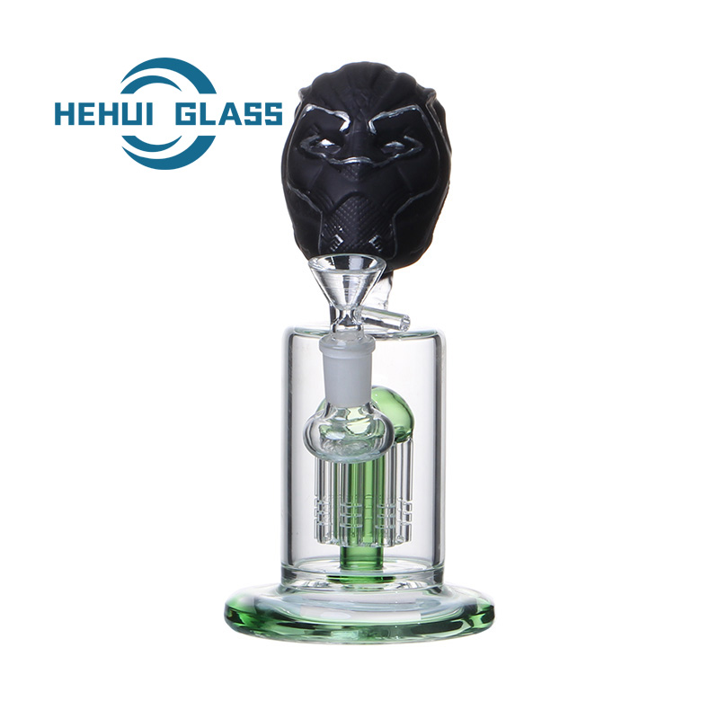 Black Panther glass bong