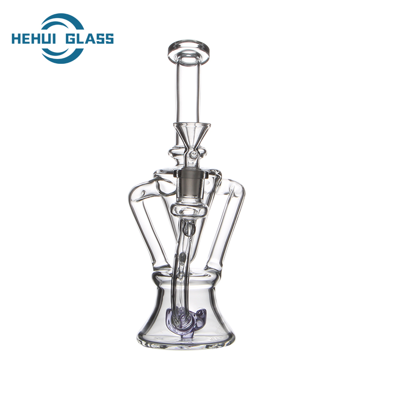 RECYCLER GLASS BONG  (2)