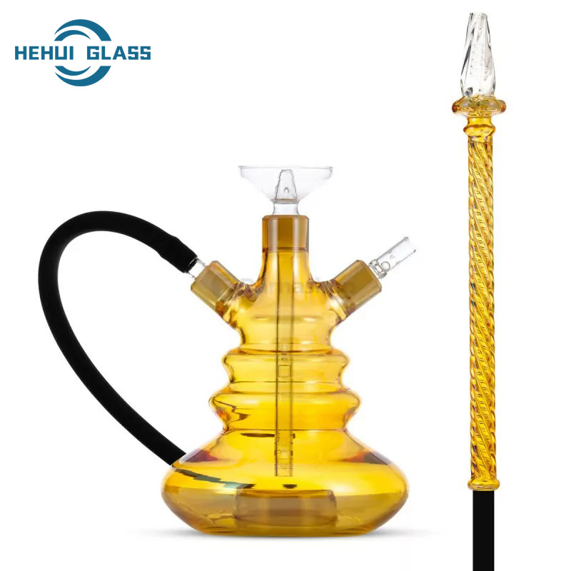 all glass hookah set 2