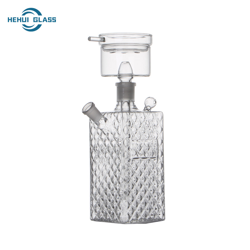 cube glass hookah 3