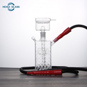 cube glass hookah 4