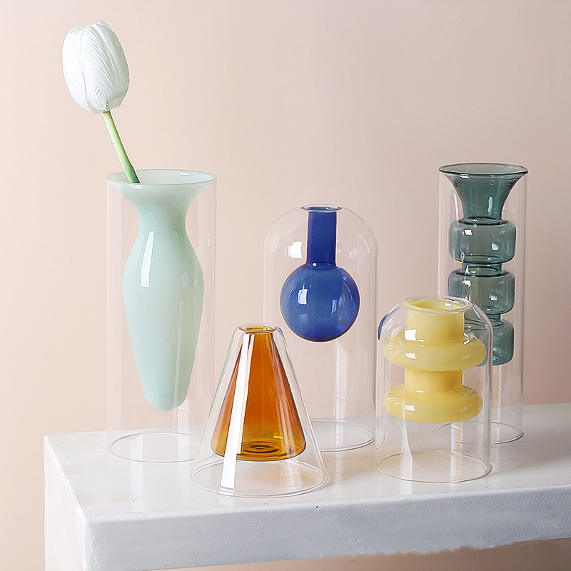 glass vase color