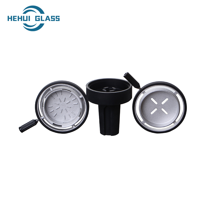 hehui glass aluminium Alloy heat management device with bowl