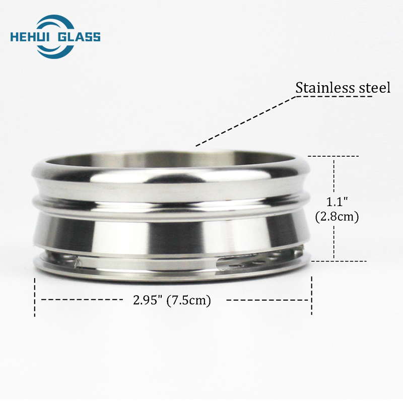 stainless steel charcoal holder